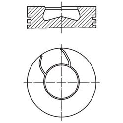 Piest MAHLE 008 41 00 - obr. 1