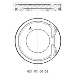 Piest MAHLE 021 PI 00132 000