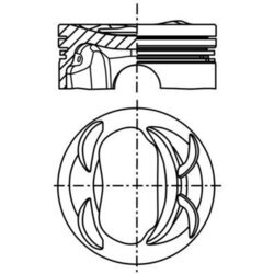 Piest MAHLE 028 PI 00131 000 - obr. 1