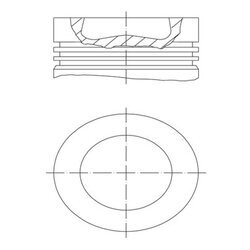 Piest MAHLE 028 PI 00139 002