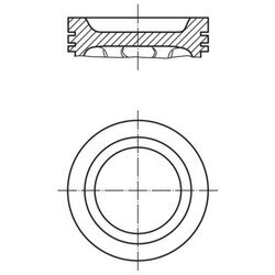 Piest MAHLE 039 87 00 - obr. 1