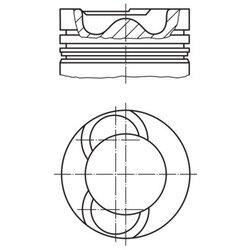 Piest MAHLE 061 42 00 - obr. 1