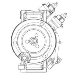 Kompresor klimatizácie MAHLE ACP 556 000P - obr. 2