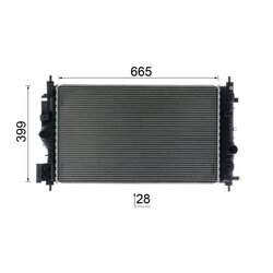 Chladič motora MAHLE CR 2592 000P - obr. 16