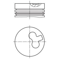 Piest MAHLE 011 54 00 - obr. 1