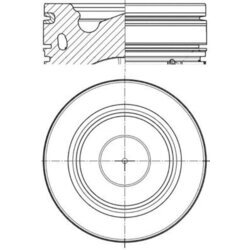 Piest MAHLE 061 PI 00137 000 - obr. 1