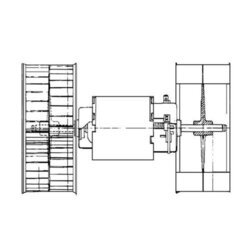 Vnútorný ventilátor MAHLE AB 53 000P - obr. 1