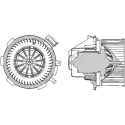 Vnútorný ventilátor MAHLE AB 88 000P - obr. 1