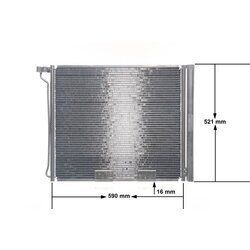 Kondenzátor klimatizácie MAHLE AC 269 000S - obr. 11