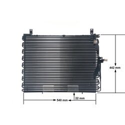 Kondenzátor klimatizácie MAHLE AC 357 000S - obr. 11