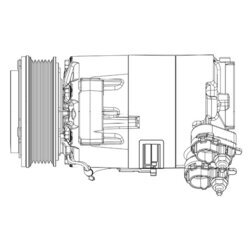 Kompresor klimatizácie MAHLE ACP 556 000P - obr. 5