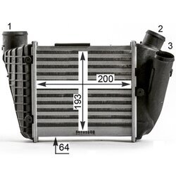 Chladič plniaceho vzduchu MAHLE CI 429 000P - obr. 7