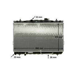 Chladič motora MAHLE CR 1318 000P - obr. 8