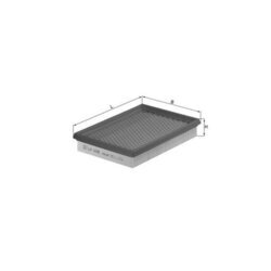 Vzduchový filter MAHLE LX 1038