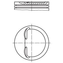 Piest MAHLE 008 76 00 - obr. 1