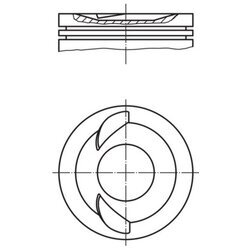 Piest MAHLE 009 03 01 - obr. 1