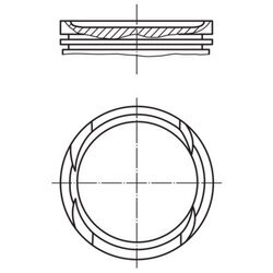 Piest MAHLE 011 PI 00112 002 - obr. 1