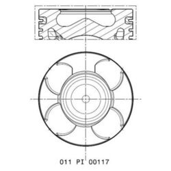 Piest MAHLE 011 PI 00117 000