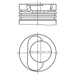 Piest MAHLE 229 28 10 - obr. 1