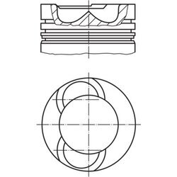 Piest MAHLE 229 44 00 - obr. 1