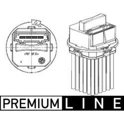 Regulator, ventilator vnutorneho priestoru MAHLE ABR 21 000P