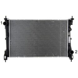 Chladič motora MAHLE CR 1588 000P - obr. 1