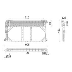 Chladič motora MAHLE CR 2668 000P - obr. 1