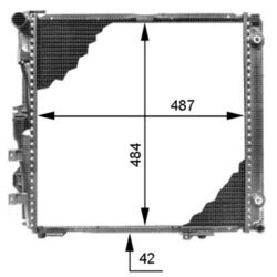 Chladič motora MAHLE CR 339 000P - obr. 12