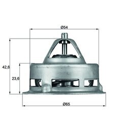 Termostat chladenia MAHLE TX 2 75