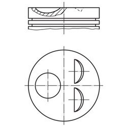 Piest MAHLE 011 38 02