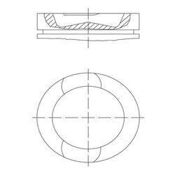 Piest MAHLE 061 01 00 - obr. 1