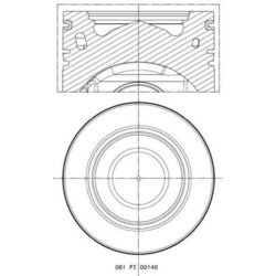 Piest MAHLE 061 PI 00140 000 - obr. 1