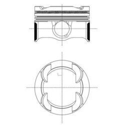 Piest MAHLE 081 PI 00130 000