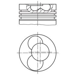 Piest MAHLE 209 71 00 - obr. 1