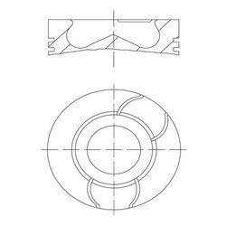 Piest MAHLE 227 PI 00109 030 - obr. 1