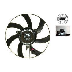 Ventilátor chladenia motora MAHLE CFF 323 000S - obr. 1