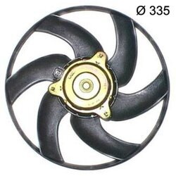 Ventilátor chladenia motora MAHLE CFF 393 000S - obr. 1