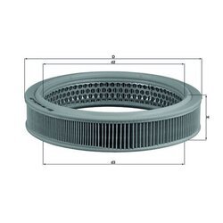 Vzduchový filter MAHLE LX 298