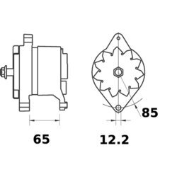 Alternátor MAHLE MG 516 - obr. 4