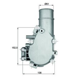 Termostat chladenia MAHLE TI 136 84