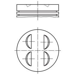 Piest MAHLE 002 68 02 - obr. 1