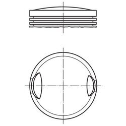 Piest MAHLE 002 77 02 - obr. 1