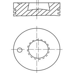 Piest MAHLE 003 76 10