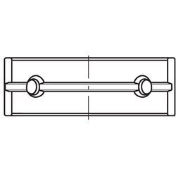 Ložisko kľukového hriadeľa MAHLE 021 HL 20239 000