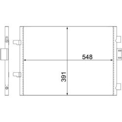 Kondenzátor klimatizácie MAHLE AC 313 000S - obr. 1