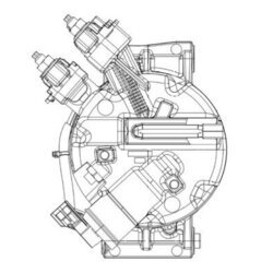 Kompresor klimatizácie MAHLE ACP 556 000P - obr. 4