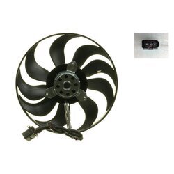 Ventilátor chladenia motora MAHLE CFF 274 000S