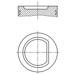 Piest MAHLE 039 76 00 - obr. 1