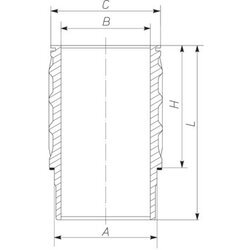 Vložka valcov MAHLE 061 LW 00101 000 - obr. 1