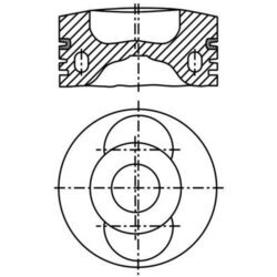 Piest MAHLE 099 92 00 - obr. 1